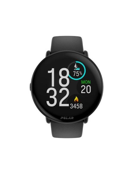 Polar Ignite 3 Fitness Watch, naktinis juodas, S-L