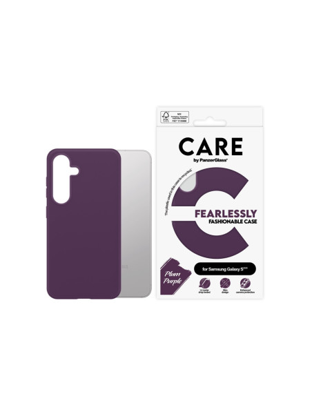 PanzerGlass | Back cover | Samsung | Galaxy S25 | Thermoplastic polyurethane (TPU) | Purple