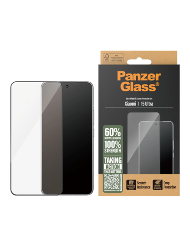 PanzerGlass Screen protector | Xiaomi | 15 Ultra | Glass | Transparent | Ultra-Wide Fit