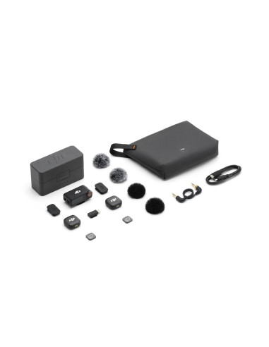 Belaidė mikrofonų sistema DJI MIC 3 2TX+1RX+CASE / CP.RN.00000480