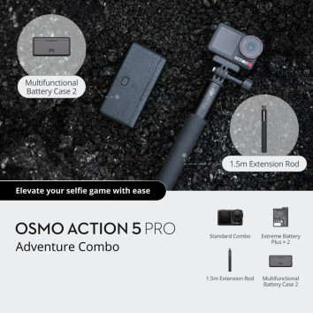 CAMERA OSMO ACTION 5 PRO/ADVEN CP.OS.00000350 DJI