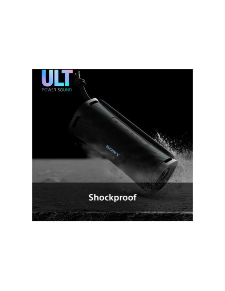 Sony | Speaker | SRS-ULT10 ULT FIELD 1 | Waterproof | Bluetooth | Wireless connection | Portable | Black