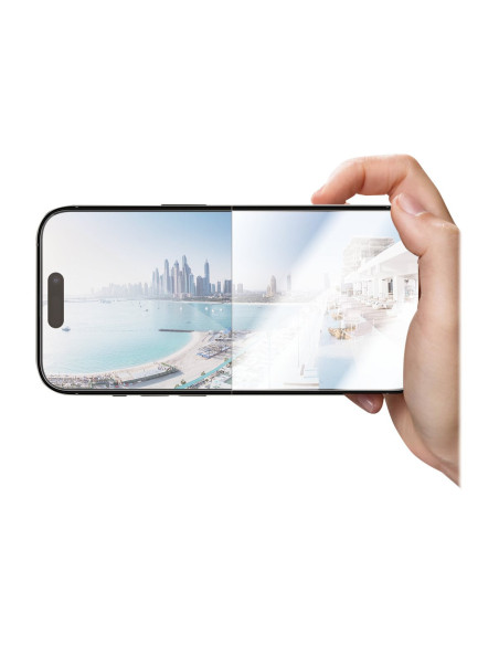 PanzerGlass | Screen protector | Apple | iPhone 14 Pro | Glass | Clear | Ultra-Wide Fit Easy installation Privacy Filter Finger