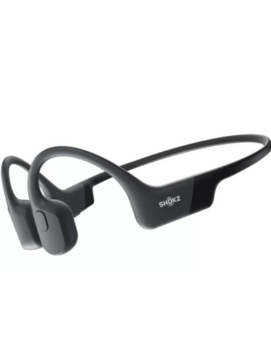 Shokz Open Run Kaulinio laidumo ausinės, USB-C, juodos
