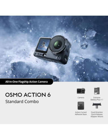 CAMERA OSMO ACTION 6 STANDARD / COMBO CP.OS.00000505 DJI