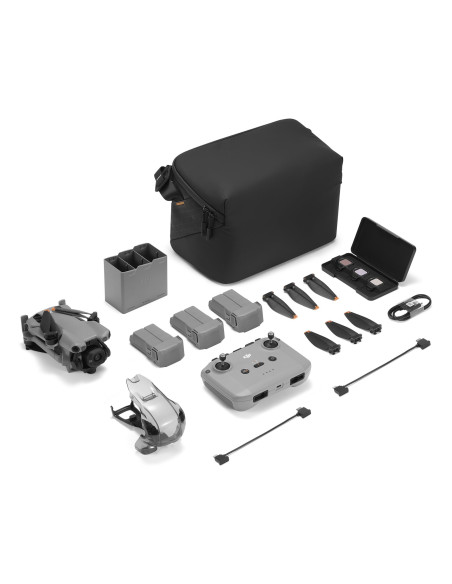 DJI Mini 5 Pro dronas su 3 baterijomis