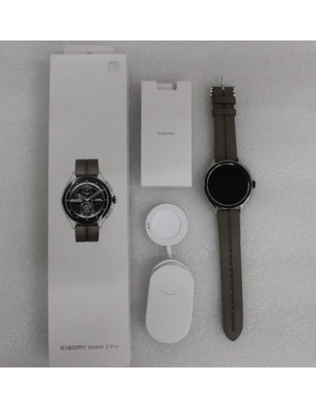 SALE OUT. Xiaomi Watch 2 Pro/32GB/Bluetooth Silver Case with Brown Strap | Xiaomi 2 Pro | Smart watch | GPS (satellite) | AMOLE