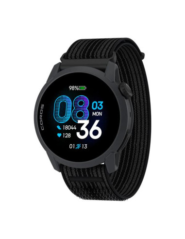 COROS PACE 4 GPS sportinis laikrodis, nailono, juodos spalvos