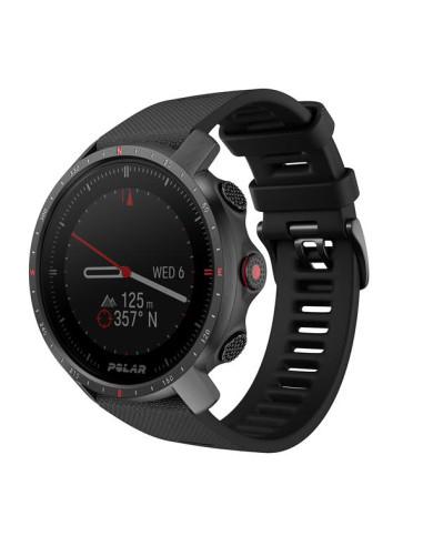 Polar Grit X Pro Sportinis išmanusis laikrodis, M-L, Juodas