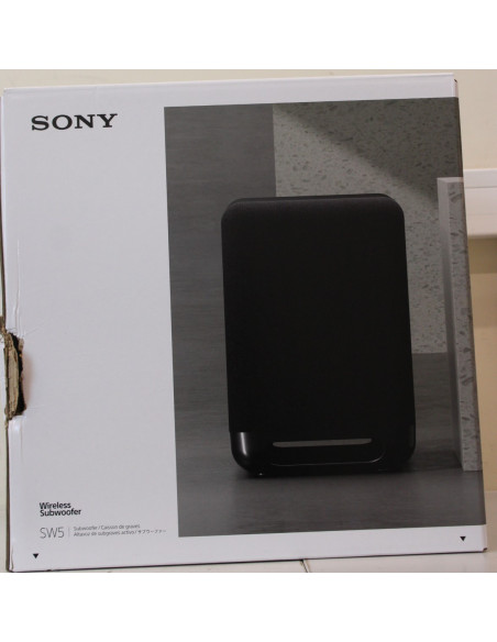 SALE OUT. Sony SA-SW5 Wireless 300W Subwoofer for HT-A9/A7000 | Sony Speaker | Subwoofer for HT-A9/A7000 | DAMAGED PACKAGING | 