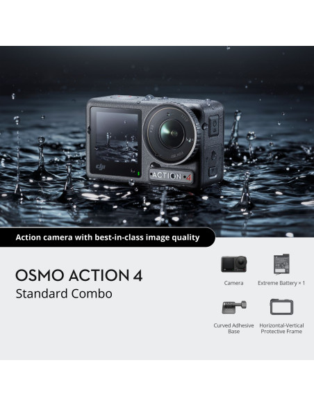Veiksmo kamera DJI OSMO ACTION 4 STANDARD / COMBO CP.OS.00000269 DJI