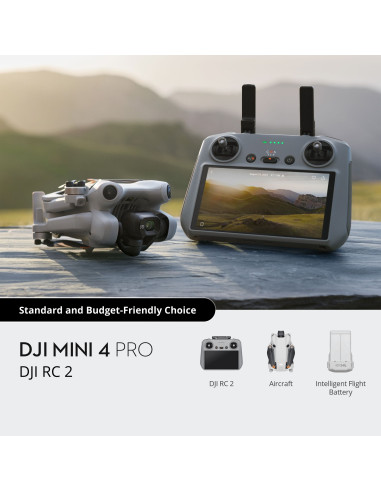 Drone, DJI, Mini 4 Pro (RC 2), CP.MA.00000732