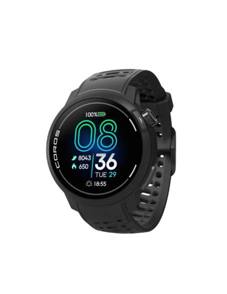 COROS PACE Pro GPS sportinis laikrodis, Juodas