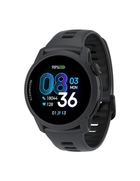 COROS PACE 4 GPS sportinis laikrodis, silikoninis, juodas