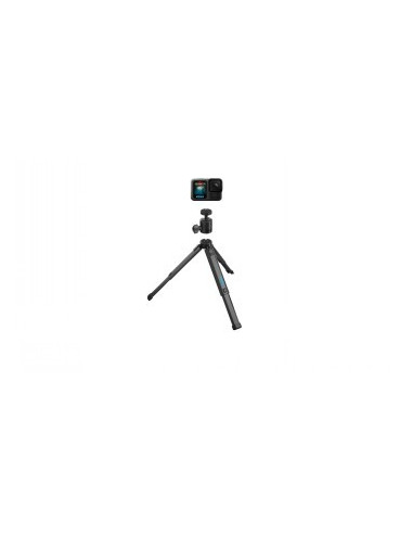 GOPRO TRIPOD + BALLHEAD WITH COLLAPSIBLE ALUMINUM DESIGN