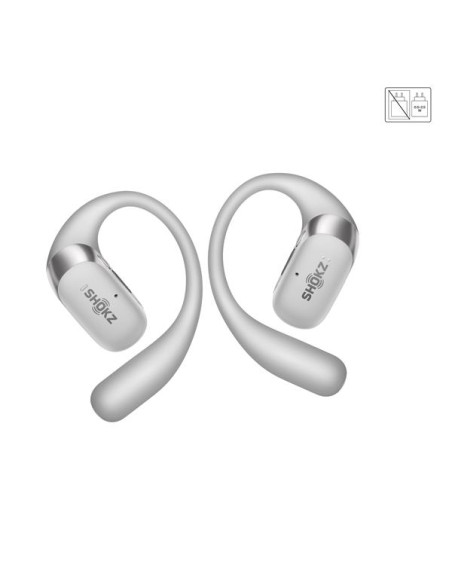 Shokz OpenFit 2+ Ausinės su kaulų laidumo technologija ir Dolby Audio , pilkos