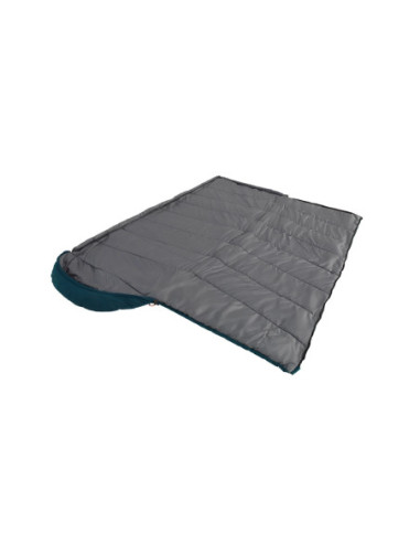 Easy Camp Raven I Square 2 C | Sleeping Bag | 220 x 80 cm | Temperature -12 to 7 C | Two-way open-end, L-shaped, autolock