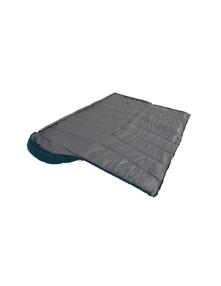 Easy Camp Raven I Square 2 C | Sleeping Bag | 220 x 80 cm | Temperature -12 to 7 C | Two-way open-end, L-shaped, autolock