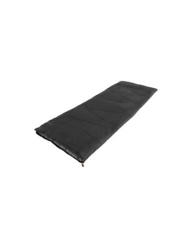 Easy Camp Starling Square Black 10 C | Sleeping Bag | 190 x 75 cm | 5 to 15 C | One-way, L-shaped