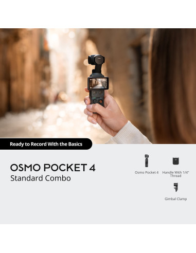 CAMERA OSMO POCKET 4 STANDARD / COMBO CP.OS.00000545 DJI