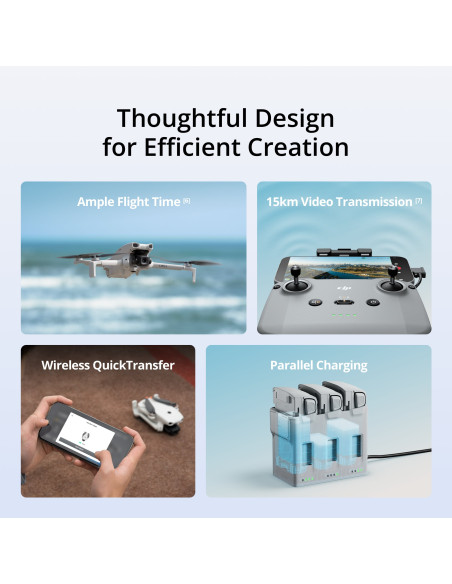 Dronas DJI Lito 1 su kamera 4K (RC-N3 valdiklis)