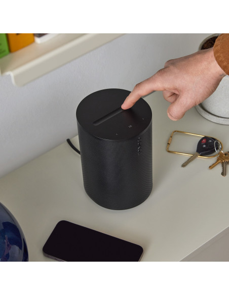 Kolonėlė Sonos Era 100 SL Juoda (Wi-Fi, Bluetooth, AirPlay 2, be mikrofono)