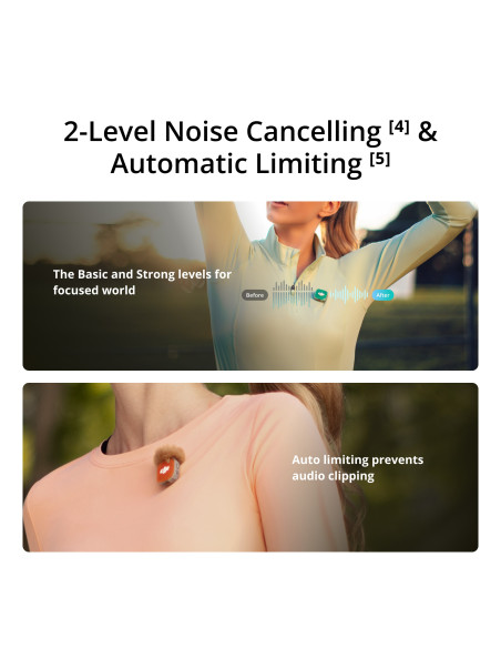 Mikrofonas DJI Mic Mini 2 Transmitter ( belaidis, magnetinis)