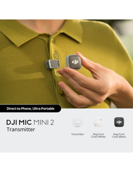 Mikrofonas DJI Mic Mini 2 Transmitter ( belaidis, magnetinis)