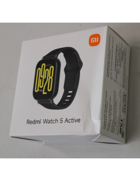 SALE OUT. Xiaomi Redmi Watch 5 Active, Midnight Black | SALE OUT. Redmi Watch 5 Active | Smart watch | LCD | 2.0 | Waterproof |