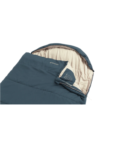 Outwell Campion Lux XL | Sleeping Bag | 225 x 105 cm | -16 to 5 C | 2 way open - auto lock, L-shape