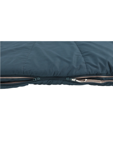 Outwell Campion Lux XL | Sleeping Bag | 225 x 105 cm | -16 to 5 C | 2 way open - auto lock, L-shape