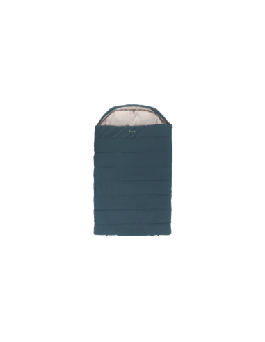Outwell Campion Lux Double | Sleeping Bag | 225 x 140 cm | 16 to 5 C | 2 way open - auto lock, L-shape