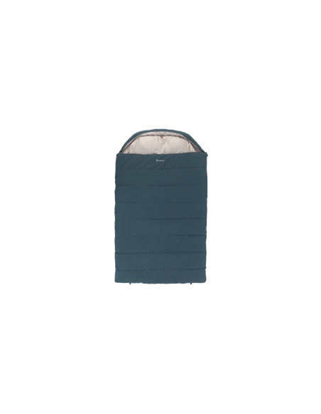 Outwell Campion Lux Double | Sleeping Bag | 225 x 140 cm | 16 to 5 C | 2 way open - auto lock, L-shape