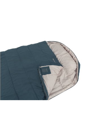 Outwell Campion Lux Double | Sleeping Bag | 225 x 140 cm | 16 to 5 C | 2 way open - auto lock, L-shape