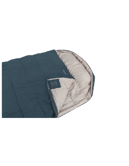 Outwell Campion Lux Double | Sleeping Bag | 225 x 140 cm | 16 to 5 C | 2 way open - auto lock, L-shape