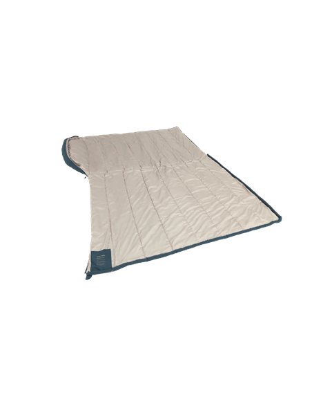 Outwell Campion Lux Double | Sleeping Bag | 225 x 140 cm | 16 to 5 C | 2 way open - auto lock, L-shape