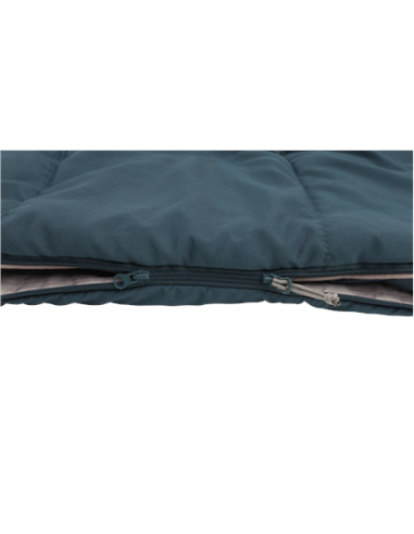 Outwell Campion Lux Double | Sleeping Bag | 225 x 140 cm | 16 to 5 C | 2 way open - auto lock, L-shape