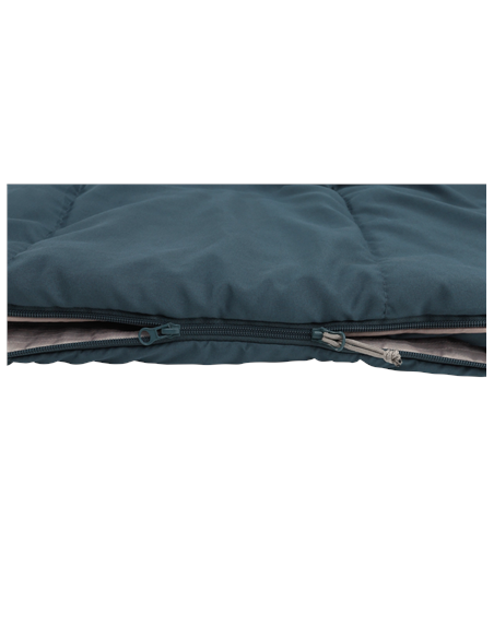 Outwell Campion Lux Double | Sleeping Bag | 225 x 140 cm | 16 to 5 C | 2 way open - auto lock, L-shape