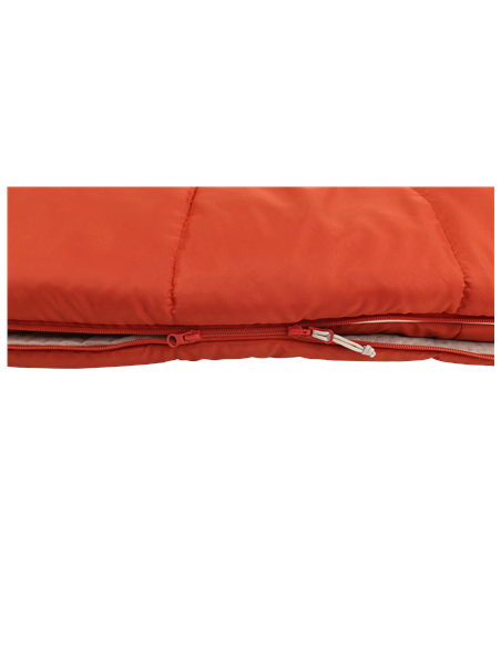 Outwell Contour Lux | Sleeping Bag | 220 x 85 cm | 2-way L-shape open-end with auto lock