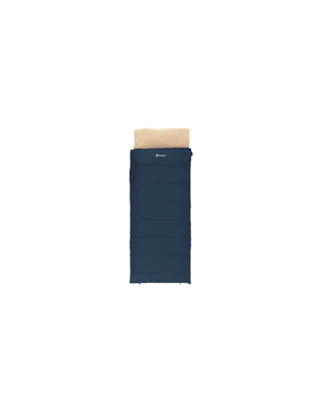 Outwell Contour Lux | Sleeping Bag | 220 x 85 cm | 2-way L-shape open-end with auto lock
