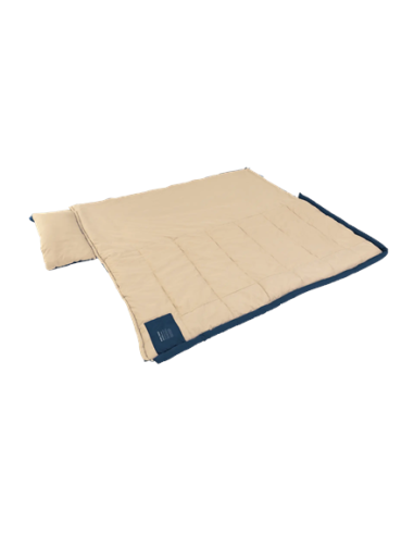 Outwell Contour Lux | Sleeping Bag | 220 x 85 cm | 2-way L-shape open-end with auto lock