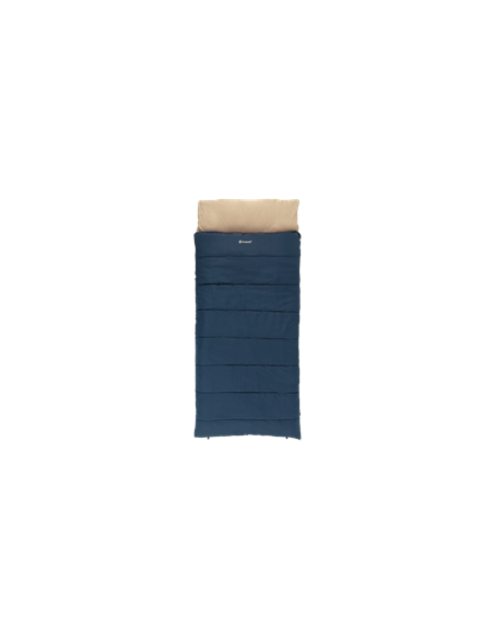 Outwell Contour Lux XL | Sleeping Bag | 220 x 105 cm | 2-way L-shape open-end with auto lock