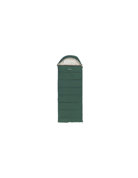 Outwell Camper Prime | Sleeping Bag | 235 x 90 cm | 2-way L-shape open-end with auto lock