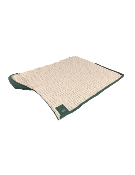Outwell Camper Prime | Sleeping Bag | 235 x 90 cm | 2-way L-shape open-end with auto lock