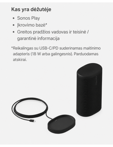 Sonos Play kolonėlė