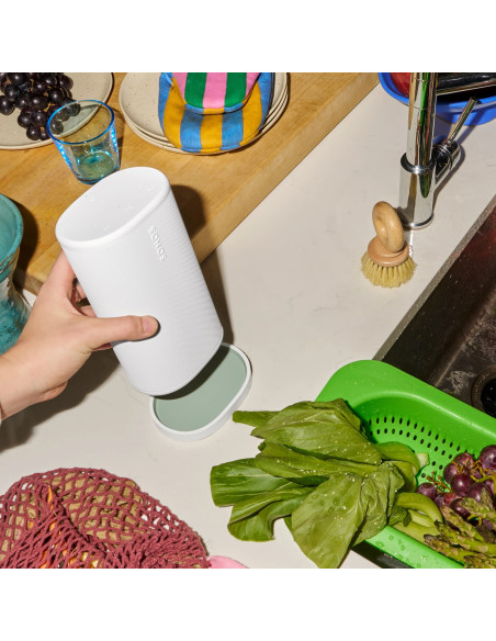 Sonos Play nešiojama Wi-Fi ir Bluetooth kolonėlė, balta