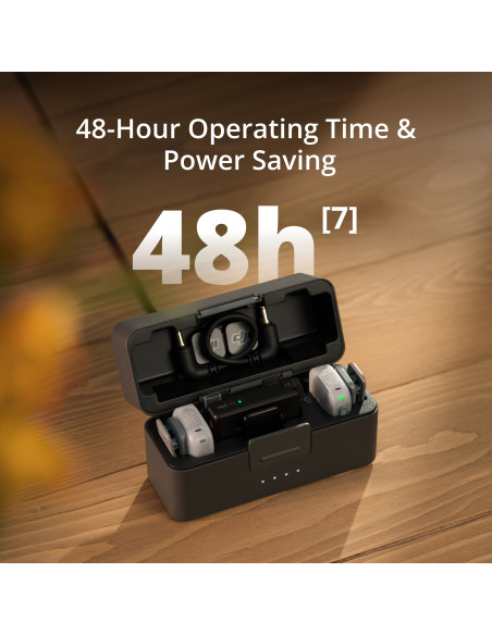 Belaidis mikrofonas DJI Mic Mini 2 (2 TX + 1 RX + Charging Case)