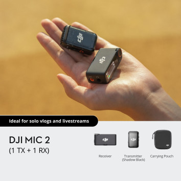 DJI mikrofonų sistemos