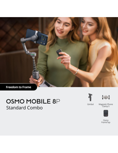 Stabilizatorius telefonui DJI Osmo Mobile 8P Standard Combo