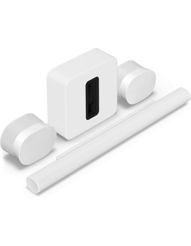 Sonos Ultimate Immersive Set su Arc Ultra, Sub 4 ir Era 300 ( baltos spalvos )